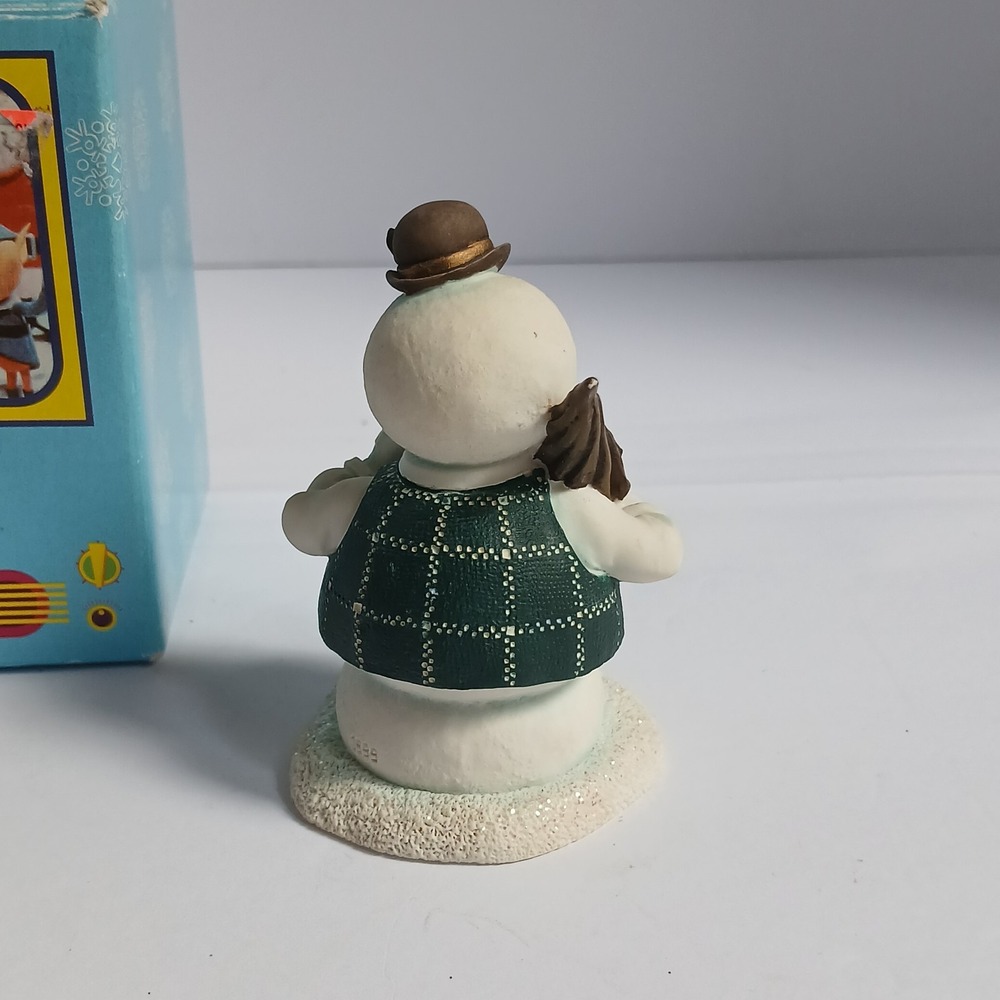 Sam Snowman - Rudolph & The Island Of Misfit Toys Enesco 3-1/4" Ceramic Figurine - Picture 4 of 8